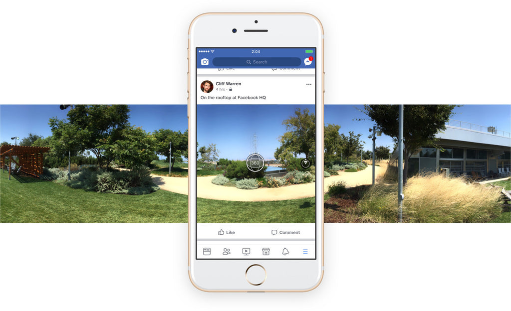Cómo tomar una fotografía a 360 grados con el iPhone y desde la aplicación de Facebook