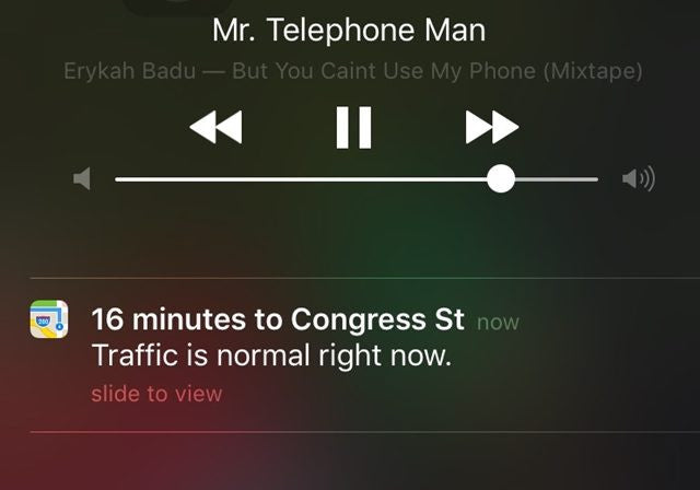 Cómo hacer para que tu iPhone te avise del tráfico cuando tengas que salir