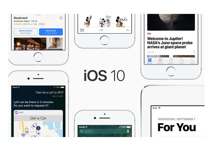 iOS 10.2.1: Correcciones y mejorar para iPhone, iPad y iPod Touch