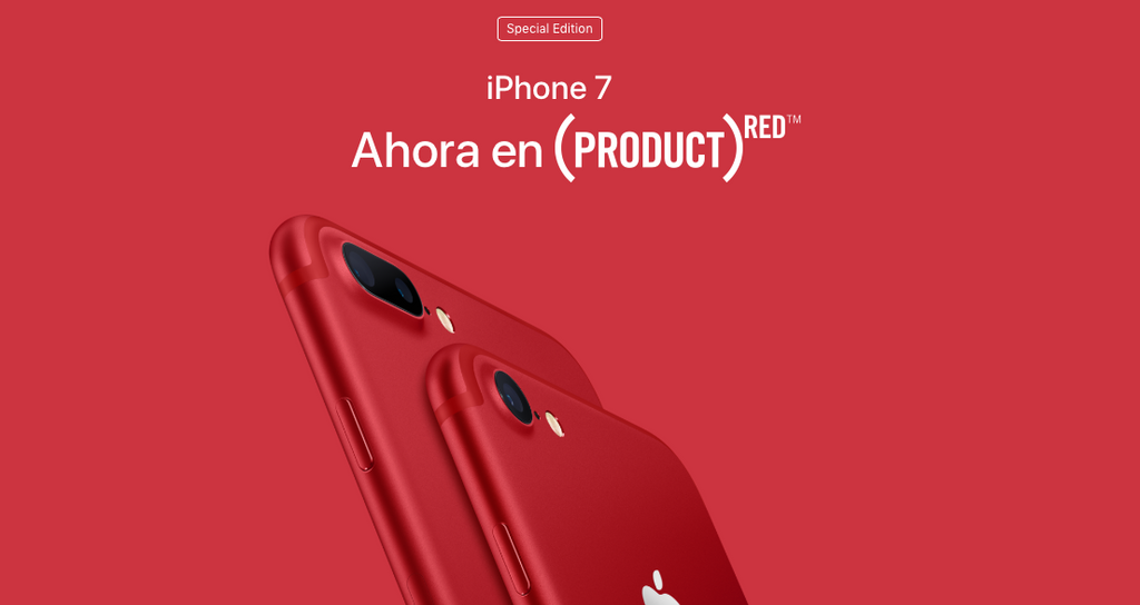 IPHONE 7: AHORA EN (PRODUCT) RED