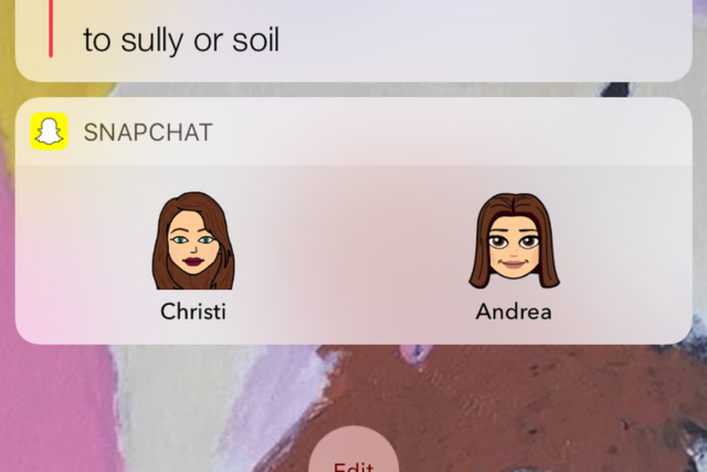 Snapchat agrega un nuevo widget que reúne a tus amigos en forma de Bitmoji