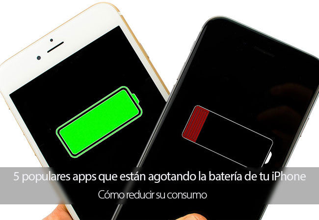 5 populares apps que están agotando la batería de tu iPhone y cómo reducir su consumo