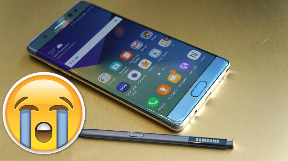 Samsung suspende las ventas del Galaxy Note 7