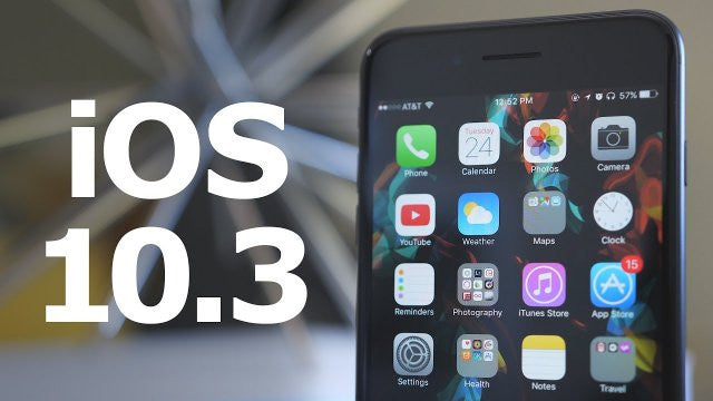 ¿Qué hacer antes de actualizar a iOS 10.3?
