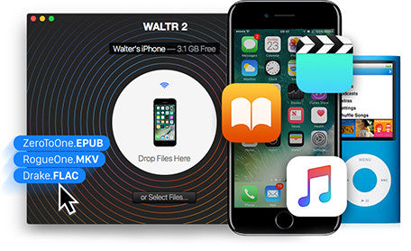 La nueva aplicación WALTR 2 para Mac te ayuda a transferir tus datos.