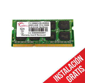 Memoria Ram DDR3 4GB Sodimm - paratumac.com